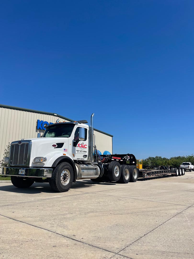 Heavy Haul Transport Specialists in Central Florida C and C Crane Works Brevard FL
