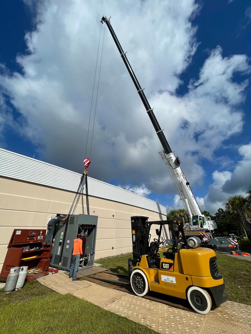 Specialized Rigging and Crane Lifting Service in Central Florida by C and C Crane Works Brevard FL
